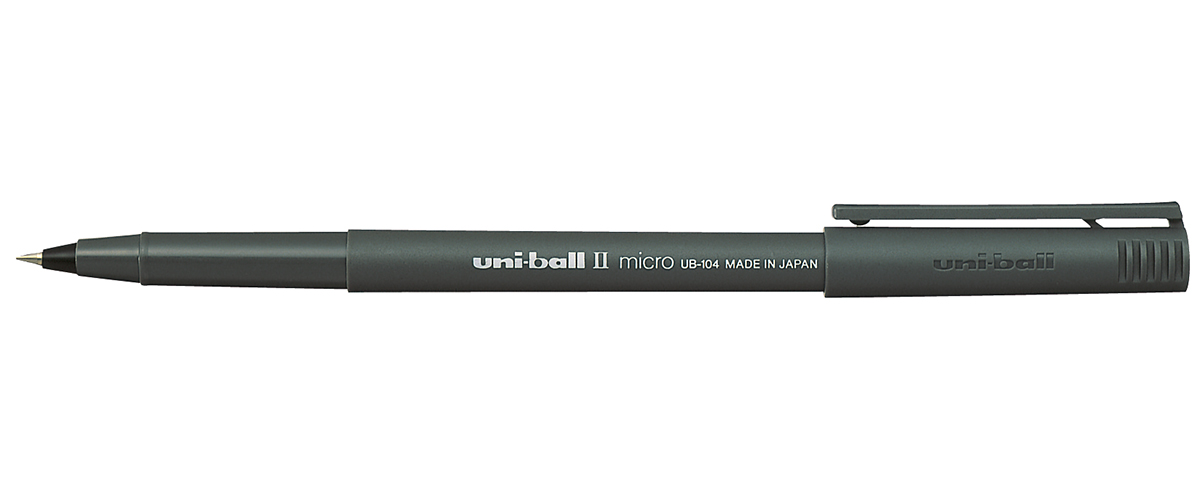 Ручка-роллер Uni-Ball II Micro